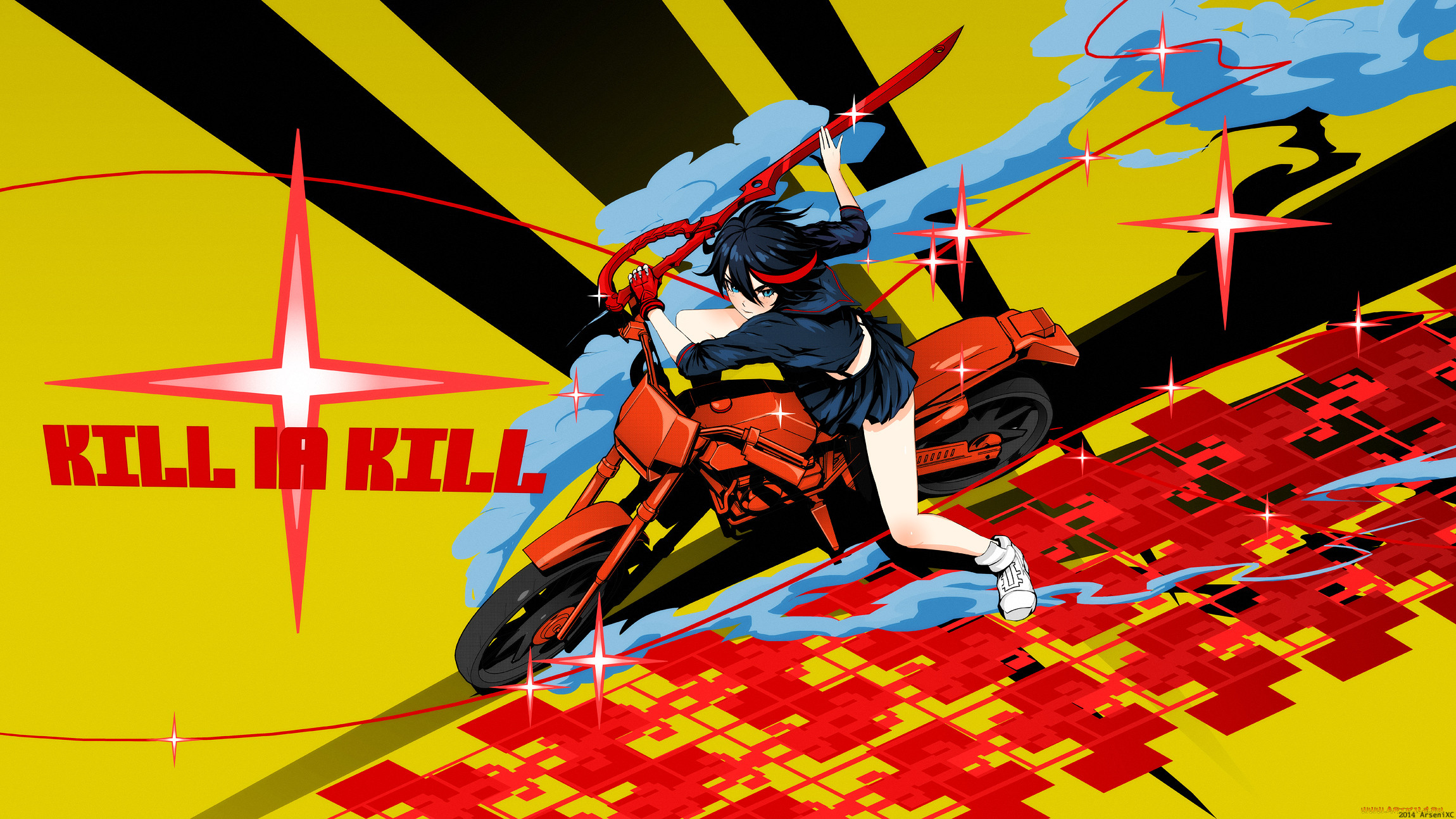 , kill la kill, arsenixc, kill, la, , , 